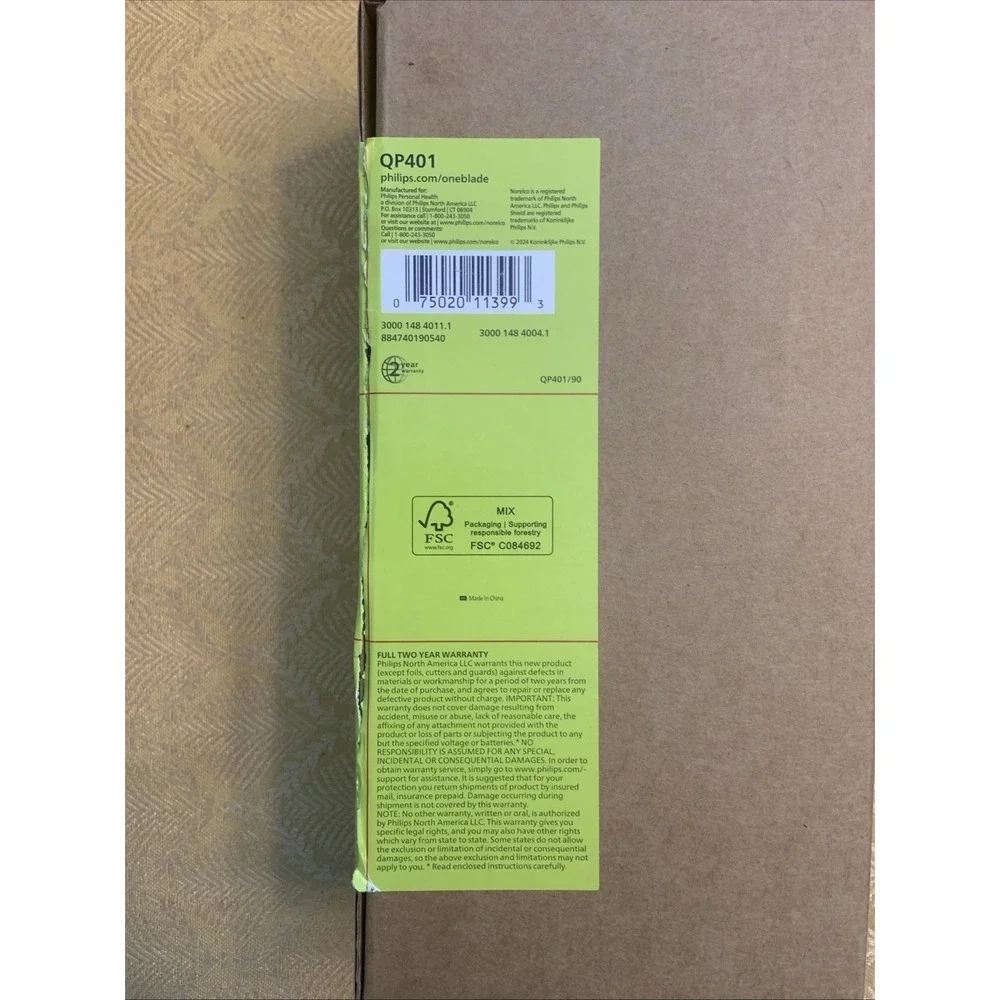 Philips Norelco OneBlade Travel Case fits QP27XX, QP28XX, and QP6XXX Handles
